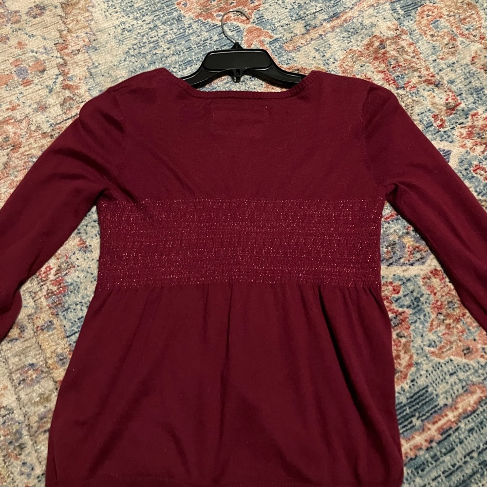 Mossimo Supply Co. Deep Red Cardigan - image 3